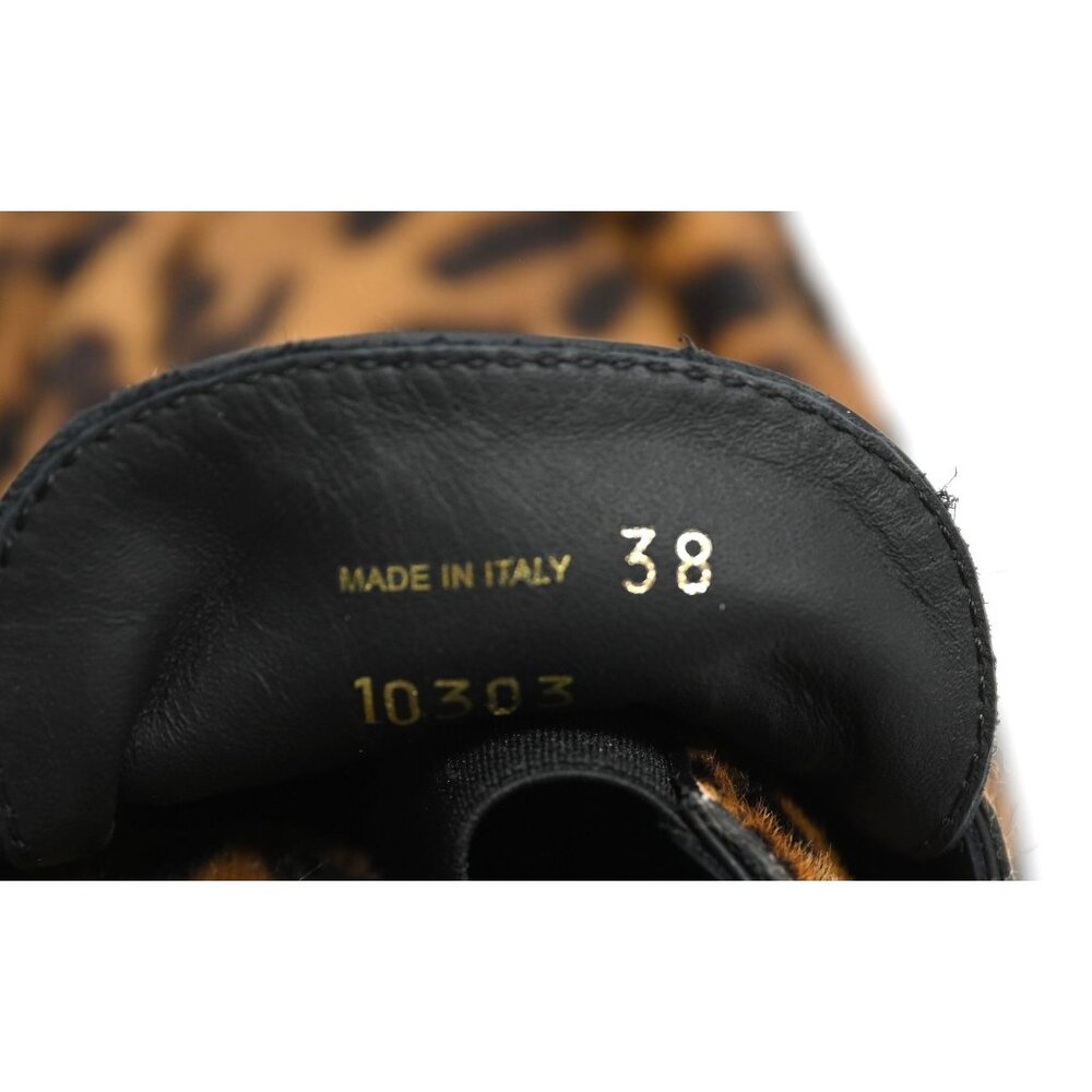 Prada Chocolate Printed Leather Loafers in Honey - Picture 11 of 12